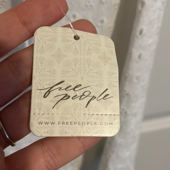 Free People White Eyelet Dress - Picture 7 of 7